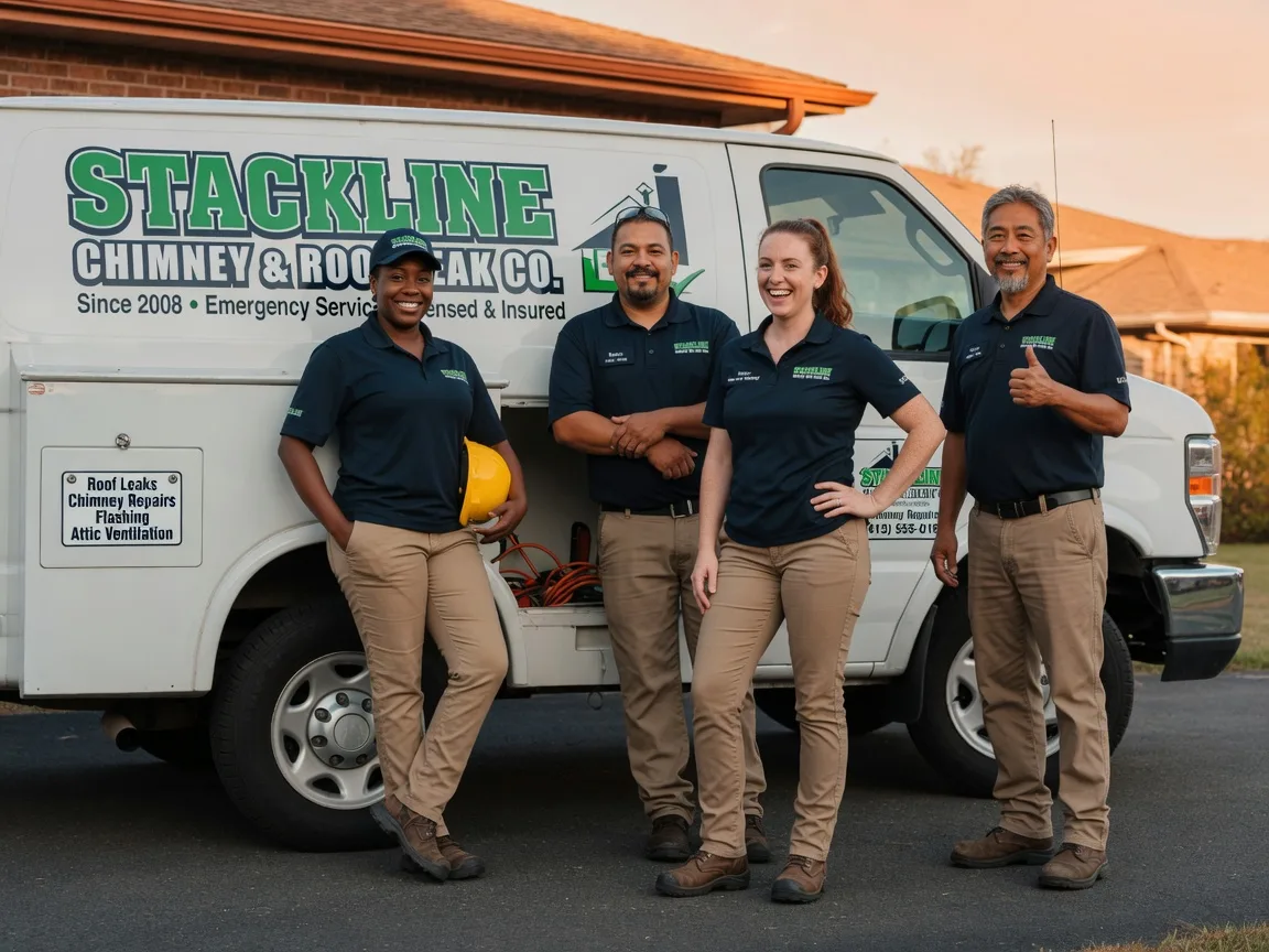 Chimney flashing repair company in Arlington, VA